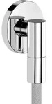 hansgrohe Wandanschluss Fixfit Fine mit R&uuml;ckflussverhinderer, S, rund, chrom
