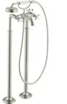 hansgrohe Fertigmontageset Axor Montreux Zwei-Griff-Sp&uuml;ltischarmatur, boden, m HG,
