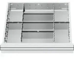 STIER Schubladeneinteilung Metalleinteilung BLH 100/125 mm Innenma&szlig; 500x450 mm...