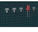 bott Doppelte Werkzeugklemme B60xT60xD2x13 mm f&uuml;r Lochplatten f&uuml;r Lochplatten