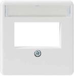 Rutenbeck Zentralplatte 2-fach,rws RAL9010 ZSt UM-MA 2 rws
