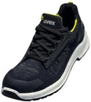 uvex Halbschuhe 2 trend S1 PS schwarz gelb Weite 11 Gr. 44