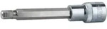 KS Tools 1/2" CHROMEplus Bit-Stecknuss Innensechskant, lang, 5mm