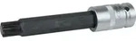 KS Tools 1/2" Bit-Stecknuss f&uuml;r RIBE&reg;-Schrauben, M13, L&auml;nge 120 mm, phosphatiert