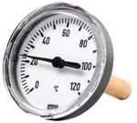 Riegler Bimetallthermom., G 1/2 hi., Tauchschaftl&auml;nge 40mm, &Atilde; ̃63, bis 60&deg;C