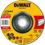 DEWALT High Performance Schruppscheibe 115x6x22,23mm Metall Typ 42 (gekr&ouml;pft)