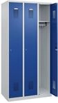 C+P Spind Basis PLUS, 3 Abteile, 1850x900x500mm, 7035/5010