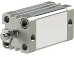 Riegler Kompaktzylinder, doppeltwirkend, AG, K-&Atilde; ̃40, Hub15, G1/8, ISO21287