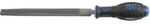 BGS Werkstattfeile 6554, halbrund, Hieb 2, 200 mm