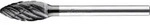 PFERD Schleiffr&auml;ser B 0613/3 Tungsten carbide ALLROUND HC-FEP