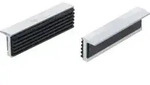 BGS Schraubstock-Schutzbacken Aluminium Breite 100 mm 2-tlg. Mit Gummiauflage