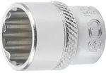 BGS Steckschl&uuml;ssel-Einsatz Zw&ouml;lfkant 10784, Antrieb Innenvierkant 6,3 mm...