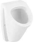 V&B Absaug-Urinal Newo 32x34cm, eck., Zul. v hi., o. Deck, wei&szlig;