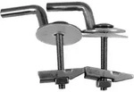 Duravit Scharnier-Set f Sitz ohne Absenkautomatik, Edelstahl