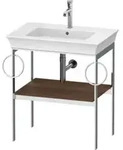 Duravit Waschtisch-Konsole White Tulip 68,4x45cm, US N mass, Me, 2 HTH, bo