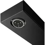Keuco Waschtisch-Einhebelmischer 150 Edition 11 Ausl. 136mm, m Abl.garn, schwarz matt