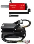 KS Tools Hydraulik-Einheit 32t, mit Luft-Hydraulik-Pumpe, 9-teilig