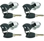 Ersatzschloss-Set 4 Schl&ouml;sser+8 Schl&uuml;sseln f&uuml;r Rollwerkbank