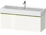 Duravit Waschtischunterschrank D-Neo 118,4x44,2cm, g pol/w g, 1 Ausz.,...