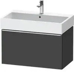 Duravit Waschtischunterschrank D-Neo 78,4x44,2cm, chr/Grap ma, 1 Ausz.,...