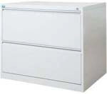 STIER H&auml;ngeregistraturschrank 2 Schubladen zweibahnig DIN A4 720x840x620mm