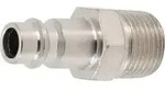 BGS Druckluft-Stecknippel 3222-4, 10 mm (3/8") Au&szlig;engewinde