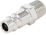 BGS Druckluft-Stecknippel 3222-1, 6,3 mm (1/4") Au&szlig;engewinde