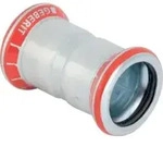 Geberit Muffe Mapress C-Stahl d= 18mm, au&szlig;en verzinkt