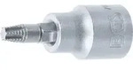 BGS Schraubenausdreher-Bit-Einsatz 7098-T27, Antrieb Innenvierkant 10 mm...
