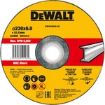 DEWALT High Performance Schruppscheibe 230x6x22,23mm Metall Typ 42 (gekr&ouml;pft)