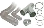 Holzcraft Absauganlagen Anschluss Set 120/80 mm