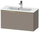 Duravit Waschtischunterschrank D-Neo Compact 81x37,2, g pol/Basalt ma, 1 Ausz.,