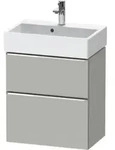 Duravit Waschtischunterschrank D-Neo Compact 58,4x37,2xcm, 1 Kast, 1 A, chr/Beton ma