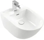 V&B Bidet Antao 37,5x56cm, ov., wandh&auml;ngend, pure black C-plus
