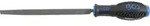 BGS Werkstattfeile 6592, dreikant, Hieb 1, 150 mm