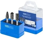 PFERD Tungsten carbide burrs 1807 STEEL 3TLG HC-FEP