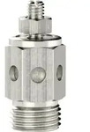 Riegler Schalld&auml;mpfer, D&auml;mpferelement gesintert,ES-Geh&auml;use,einst.bar,G3/4