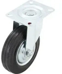 BGS Do it yourself Lenkrolle mit Anschraubsockel &Oslash; 125 mm