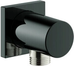 Grohe Wandanschlussbogen Rainshower 1/2", eckige Rosette, hard graphite...