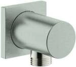 Grohe Wandanschlussbogen Rainshower 1/2", eckige Rosette, supersteel (27076DC0)