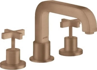 hansgrohe Fertigmontageset Axor Citterio 3-L-BW-Arm., m Kreuzgr., brush. red...