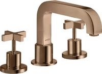 hansgrohe Fertigmontageset Axor Citterio 3-L-BW-Arm., m Kreuzgr., pol. red gold