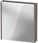 Duravit LED-Spiegel D-Code 2.0 m SD T J 65x70x5cm, Lichtf ob, links, basalt matt