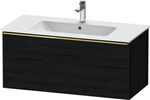 Duravit Waschtischunterschrank D-Neo 101x46,2cm, g pol/Ei sw, 1 Ausz.,...