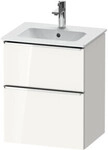 Duravit Waschtischunterschrank D-Neo 51x40,2cm, 1 Kast, 1 A, wd, chr/we hgl
