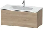 Duravit Waschtischunterschrank D-Neo 101x46,2cm, ch/Ei marm., 1 Ausz.,...