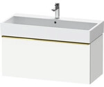 Duravit Waschtischunterschrank D-Neo 98,4x44,2cm, g pol/w ma, 1 Ausz.,...