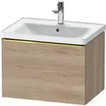 Duravit Waschtischunterschrank D-Neo 63,4x45,2cm, g pol/Ei ma, 1 Ausz.,...