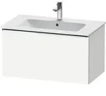 Duravit Waschtischunterschrank D-Neo 81x46,2cm, chr/we ma, 1 Ausz., wandh&auml;ngend