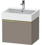 Duravit Waschtischunterschrank D-Neo 58,4x44,2cm, g pol/Bas m, 1 Ausz., wandh&auml;ngend